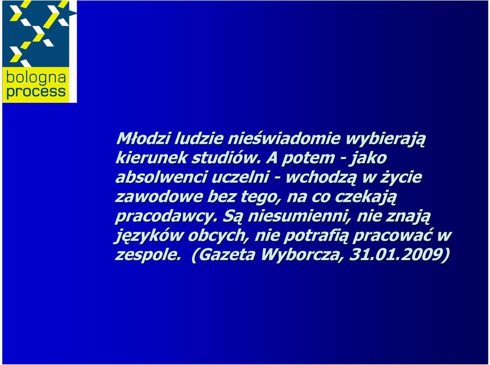 tego, na co czekają pracodawcy.