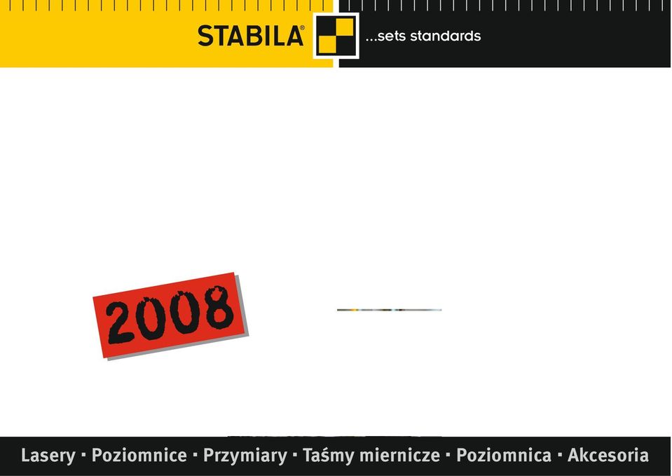 Poziomnice Przymiary
