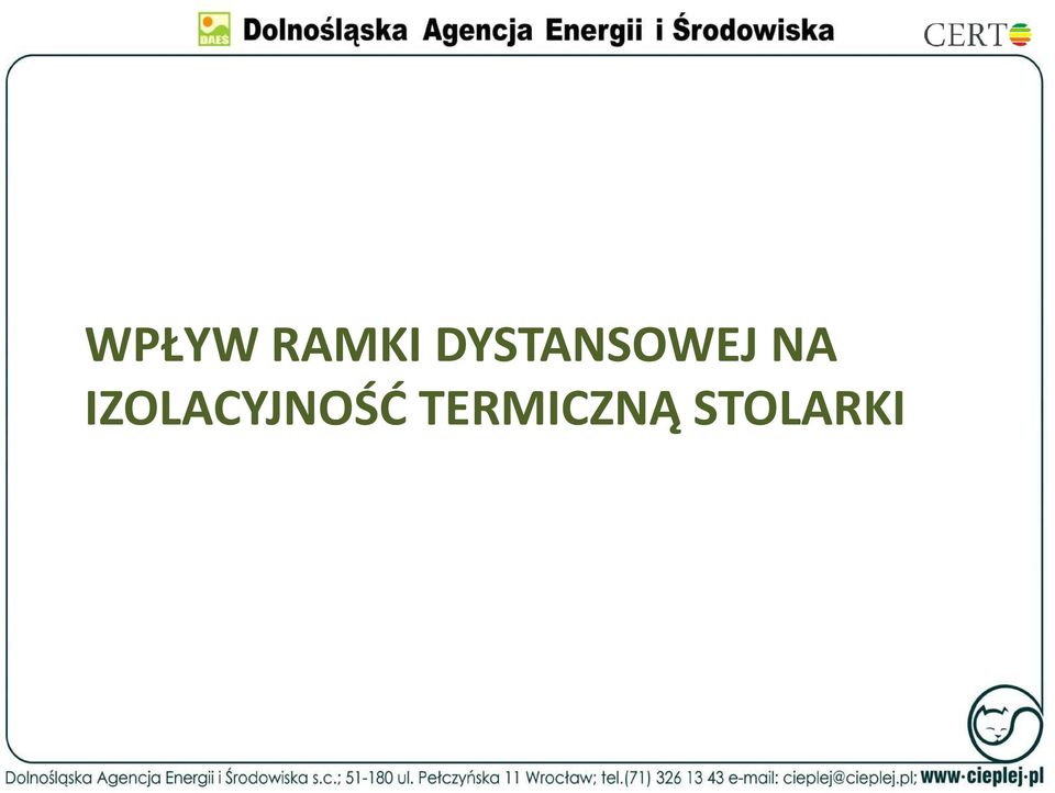 IZOLACYJNOŚĆ