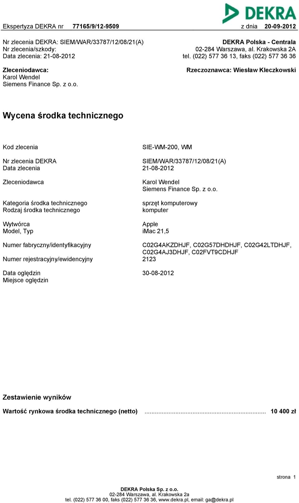 awca: Karol