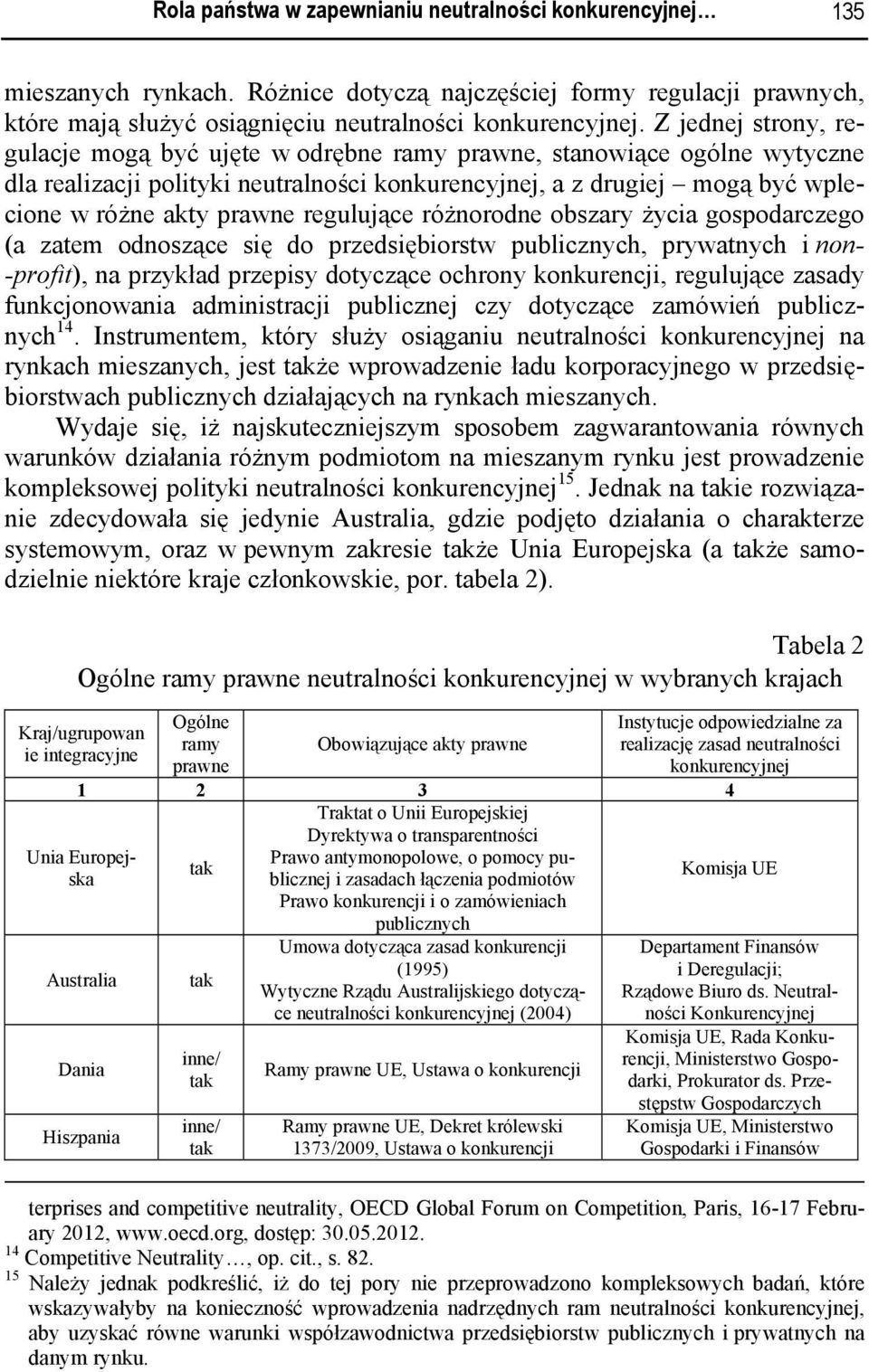 regulujące różnorodne obszary życia gospodarczego (a zatem odnoszące się do przedsiębiorstw publicznych, prywatnych i non- -profit), na przykład przepisy dotyczące ochrony konkurencji, regulujące