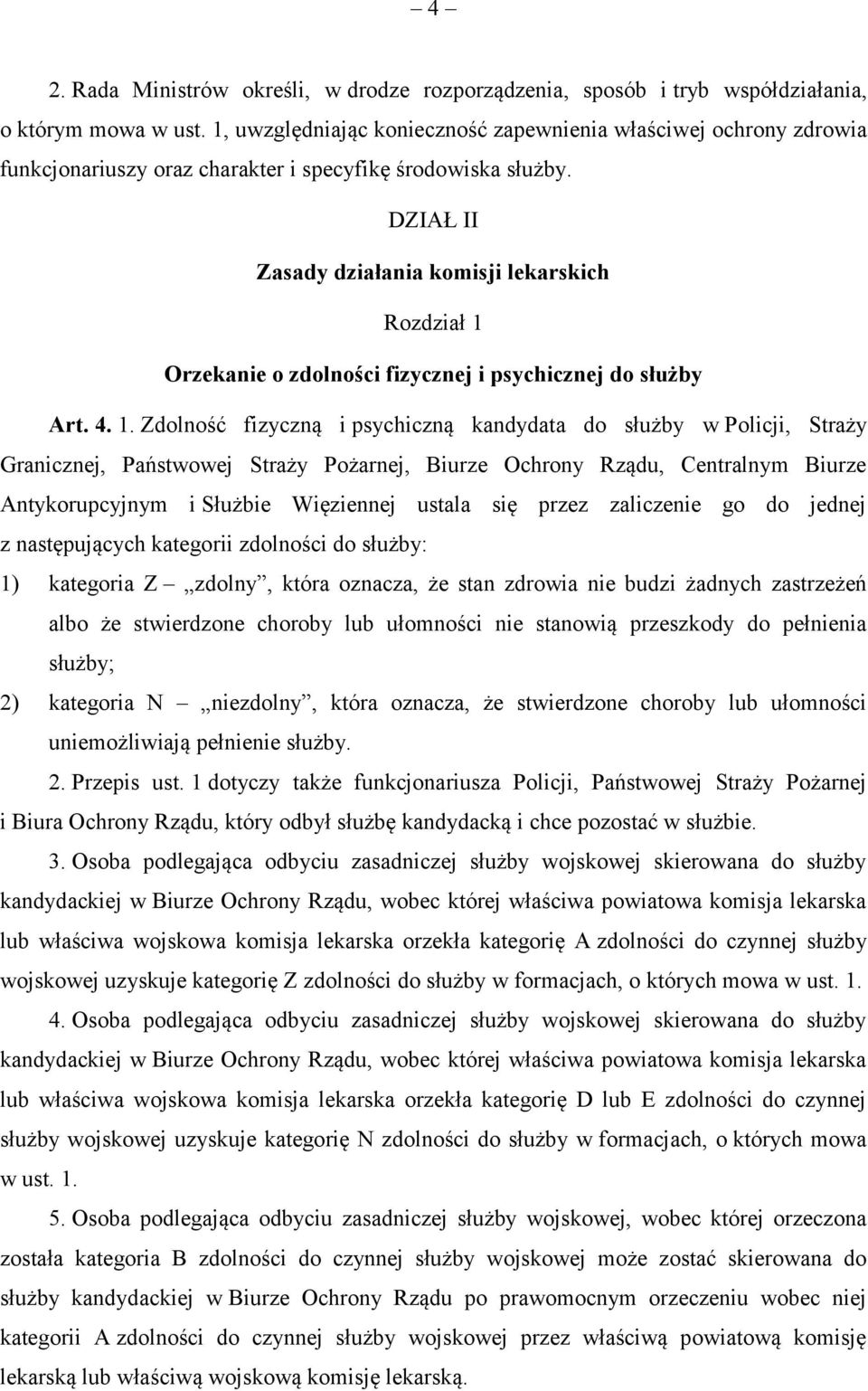 DZIAŁ II Zasady działania komisji lekarskich Rozdział 1 