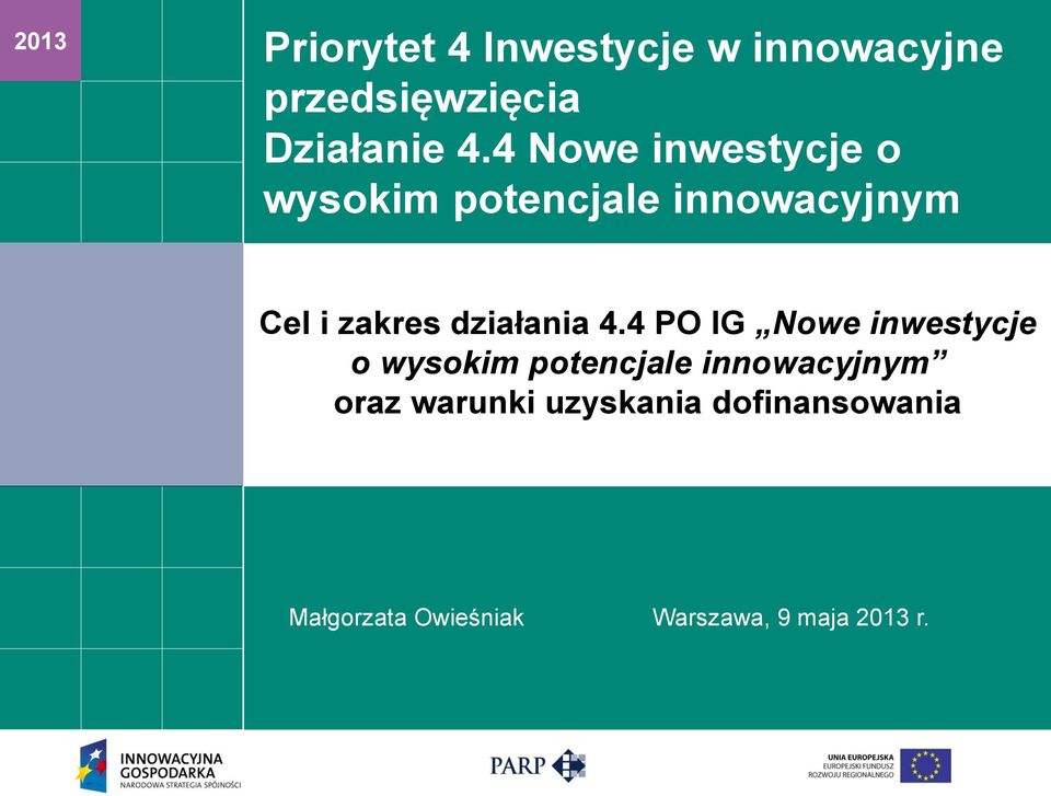 działania 4.