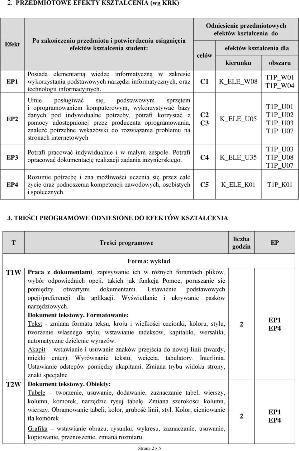 Umie posługiwać się, podstawowym sprzętem i oprogramowaniem komputerowym, wykorzystywać bazy danych pod indywidualne potrzeby, potrafi korzystać z pomocy udostępnionej przez producenta