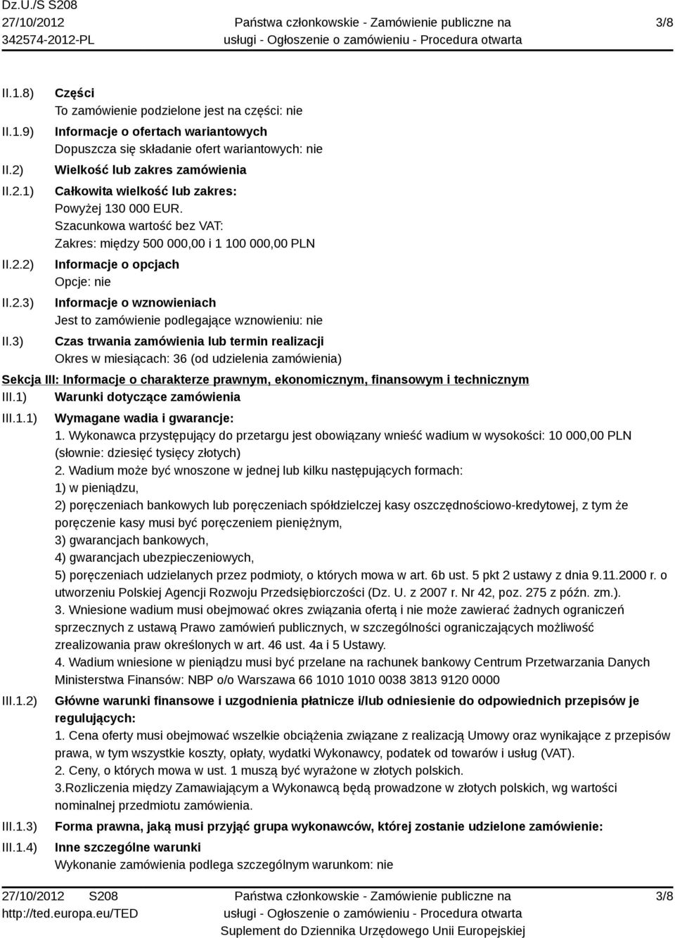 Powyżej 130 000 EUR.