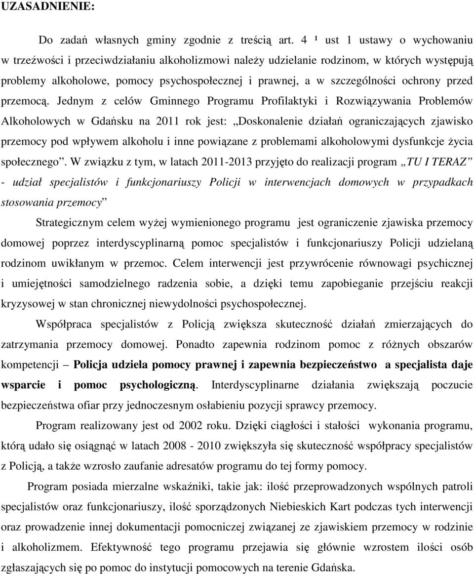 ochrony przed przemocą.