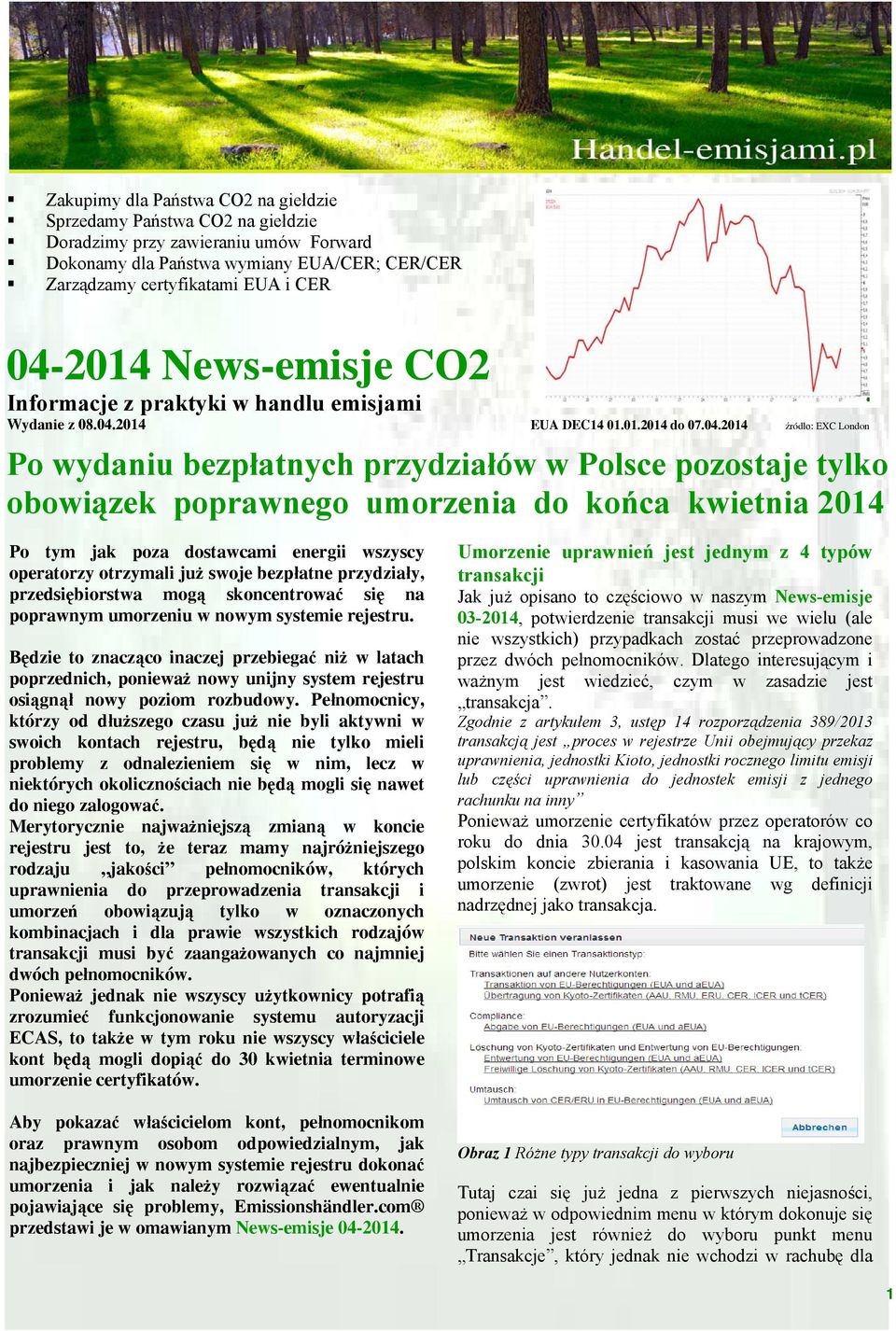 2014 EUA DEC14 01.01.2014 do 07.04.