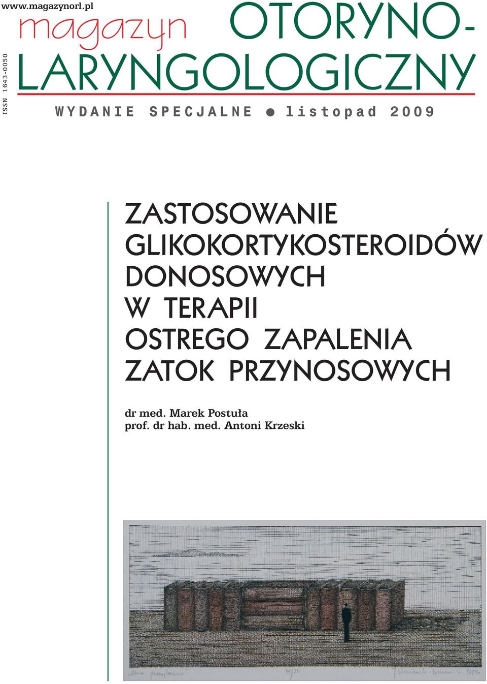 ZASTOSOWANIE GLIKOKORTYKOSTEROIDÓW DONOSOWYCH W TERAPII