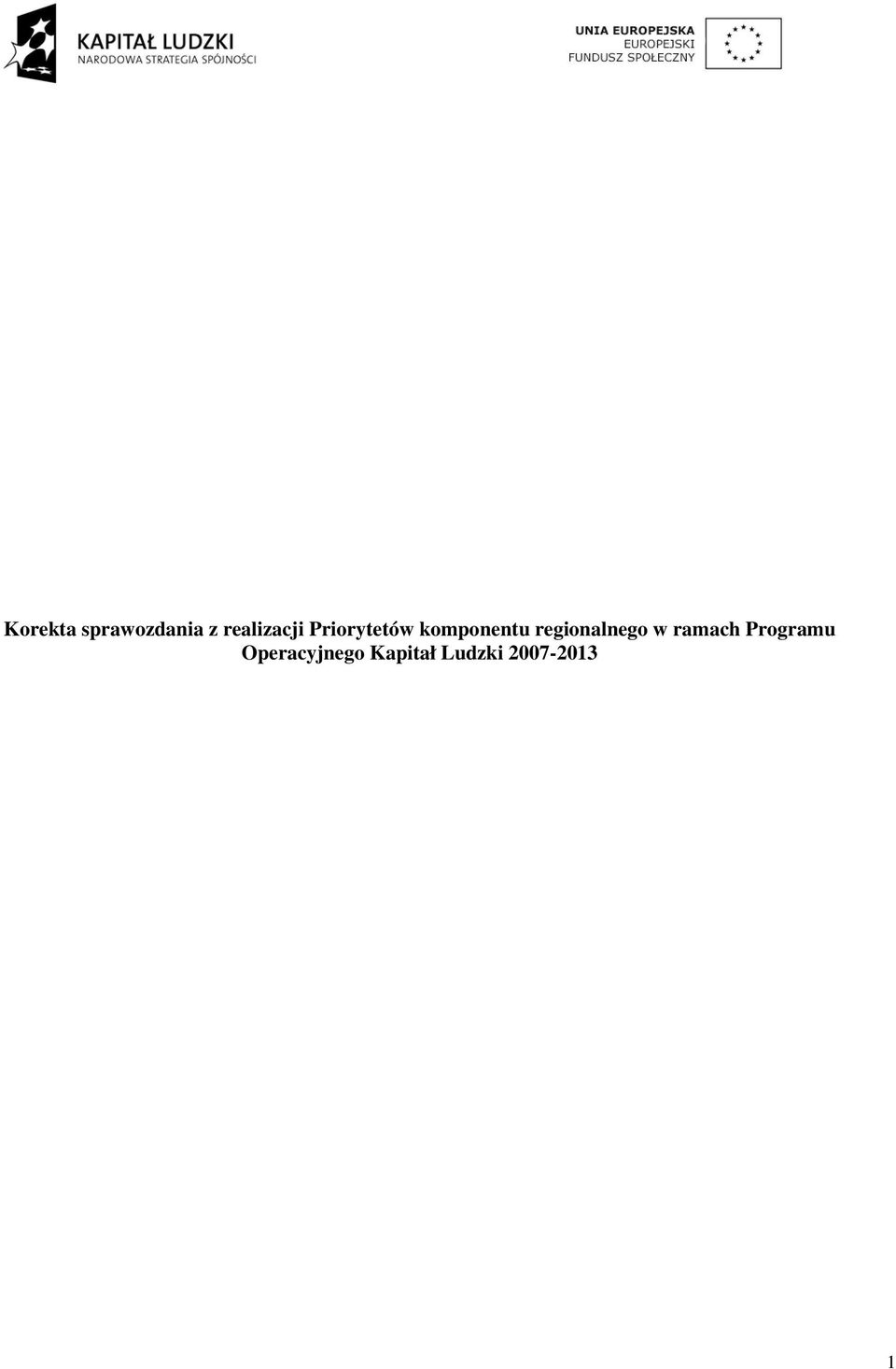 komponentu regionalnego w