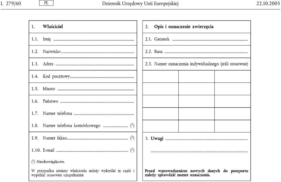 Urzędowy Unii