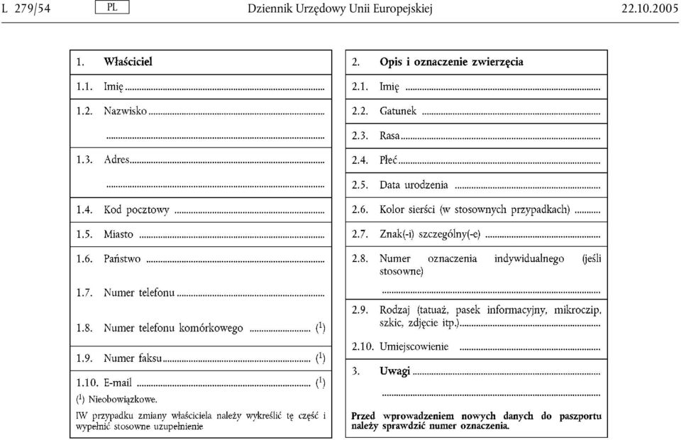Urzędowy Unii