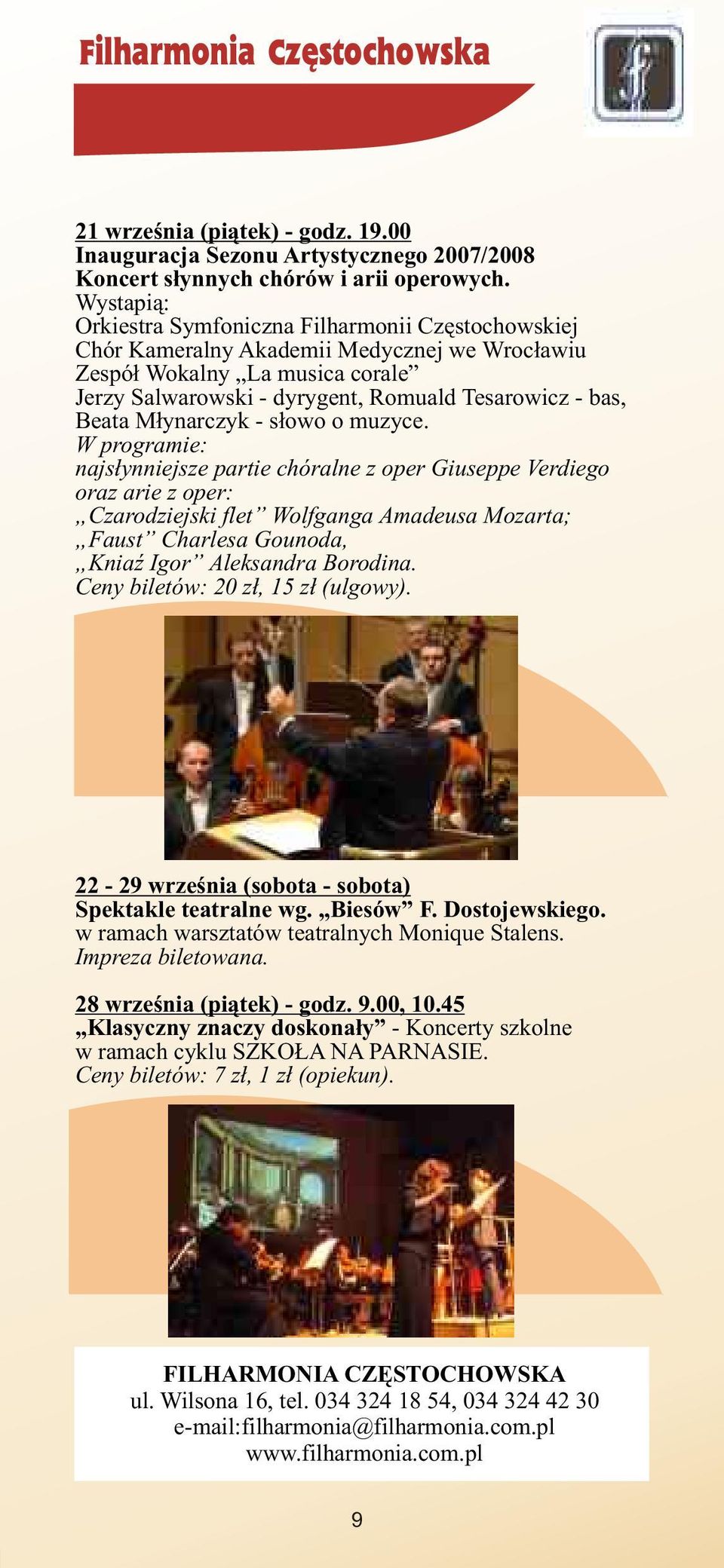 Beata M³ynarczyk - s³owo o muzyce.