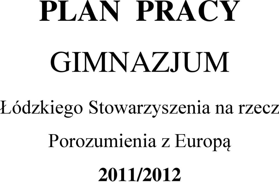 Stowarzyszenia na