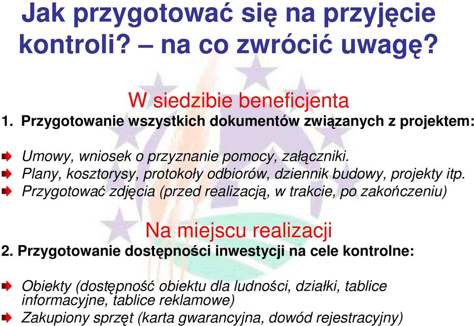 Plany, kosztorysy, protokoły odbiorów, dziennik budowy, projekty itp.