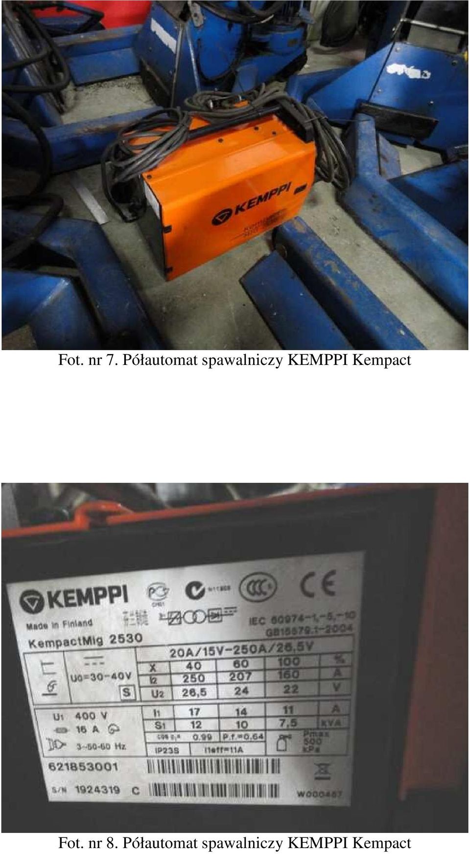 KEMPPI Kempact Fot. nr 8.