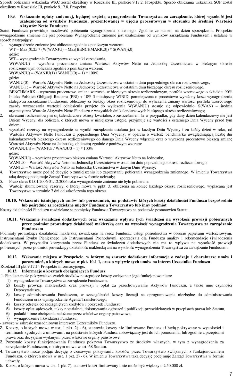 17.8. Prospektu. 10.9.