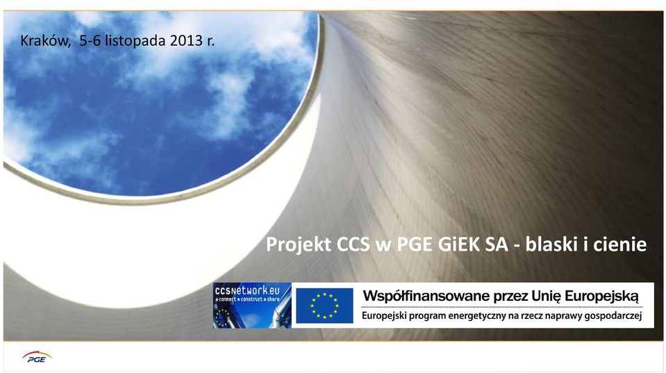 Projekt CCS w PGE