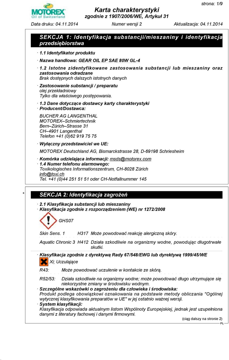 właściwego postępowania. 1.