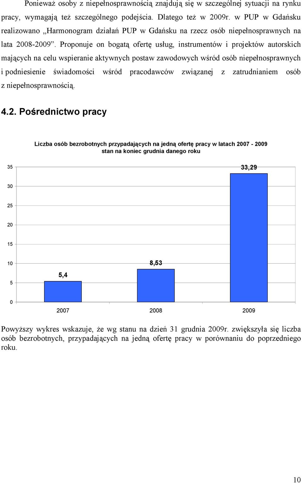 Proponuje on bogatą ofertę usług, instrumentów i projektów autorskich mających na celu wspieranie aktywnych postaw zawodowych wśród osób niepełnosprawnych i podniesienie świadomości wśród pracodawców