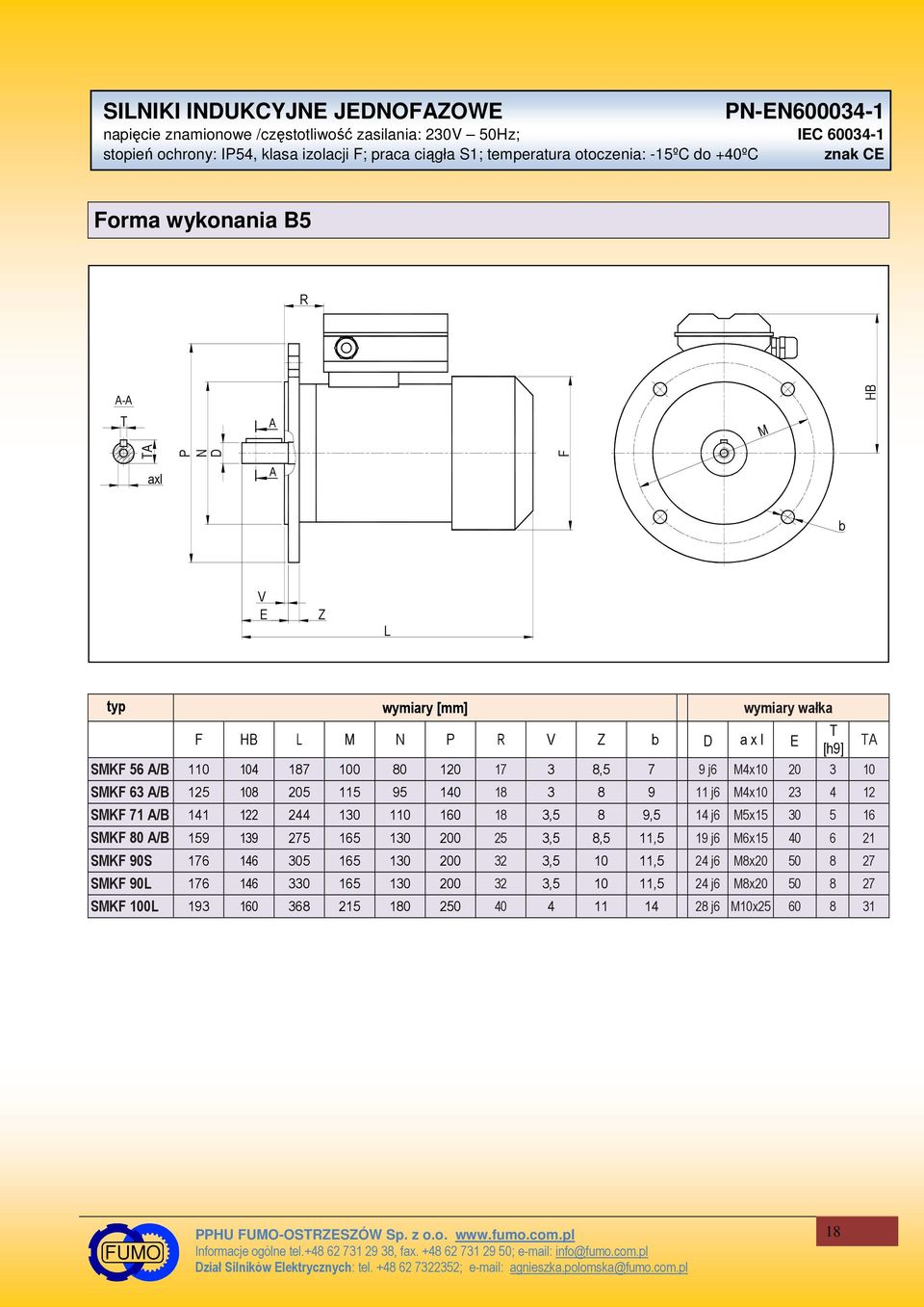 SMKF 63 /B 125 108 205 115 95 140 18 3 8 9 11 j6 M4x10 23 4 12 SMKF 71 /B 141 122 244 130 110 160 18 3,5 8 9,5 14 j6 M5x15 30 5 16 SMKF 80 /B 159 139 275 165 130 200 25 3,5 8,5 11,5 19 j6 M6x15 40 6