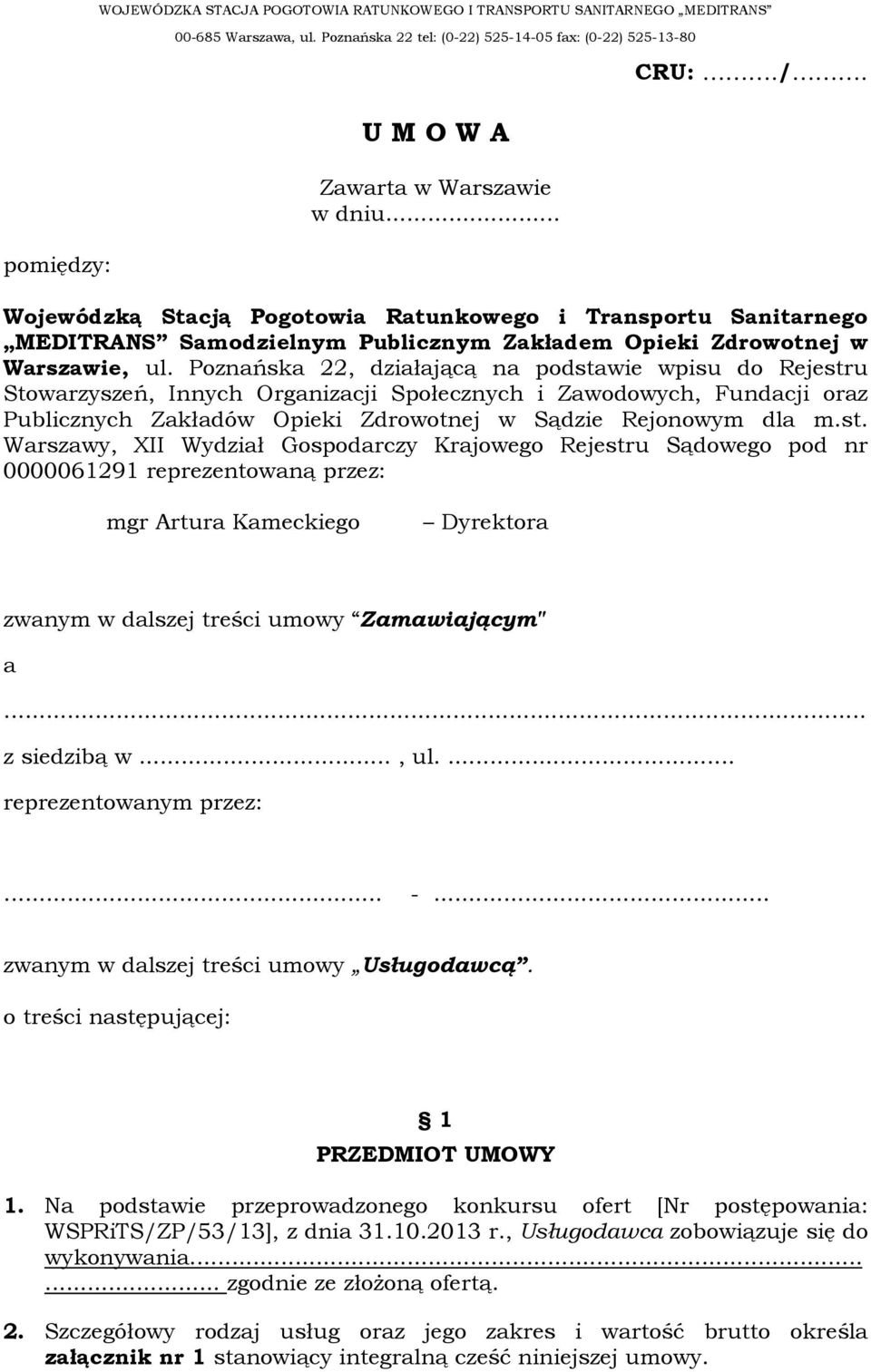 wie wpisu do Rejestr