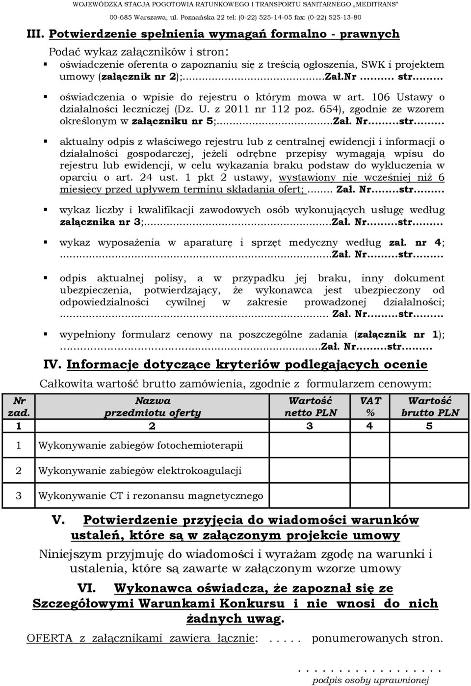 .. oświadczenia o wpisie do rejestru