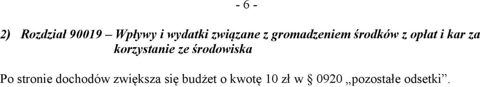 korzystanie ze środowiska Po stronie dochodów