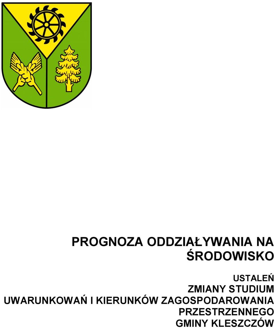 STUDIUM UWARUNKOWAŃ I KIERUNKÓW