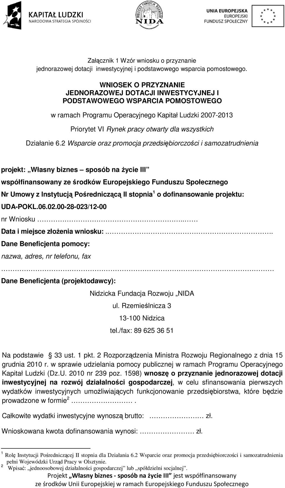 Działanie 6.