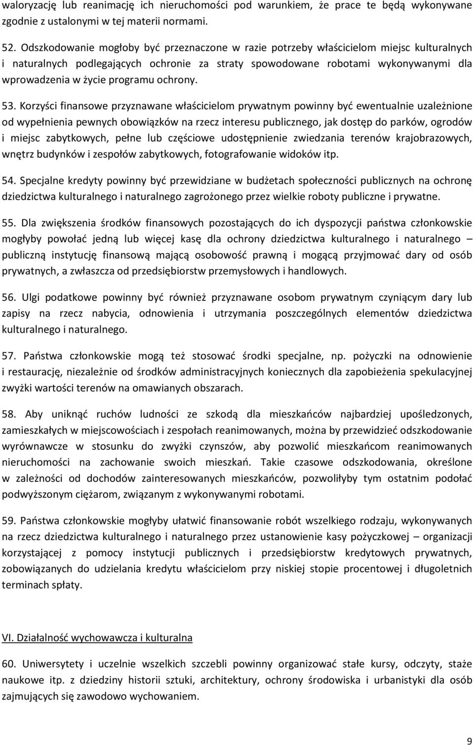 programu ochrony. 53.