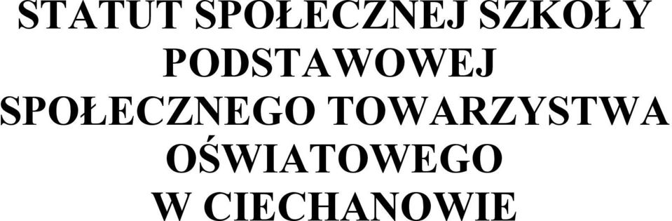 SPOŁECZNEGO