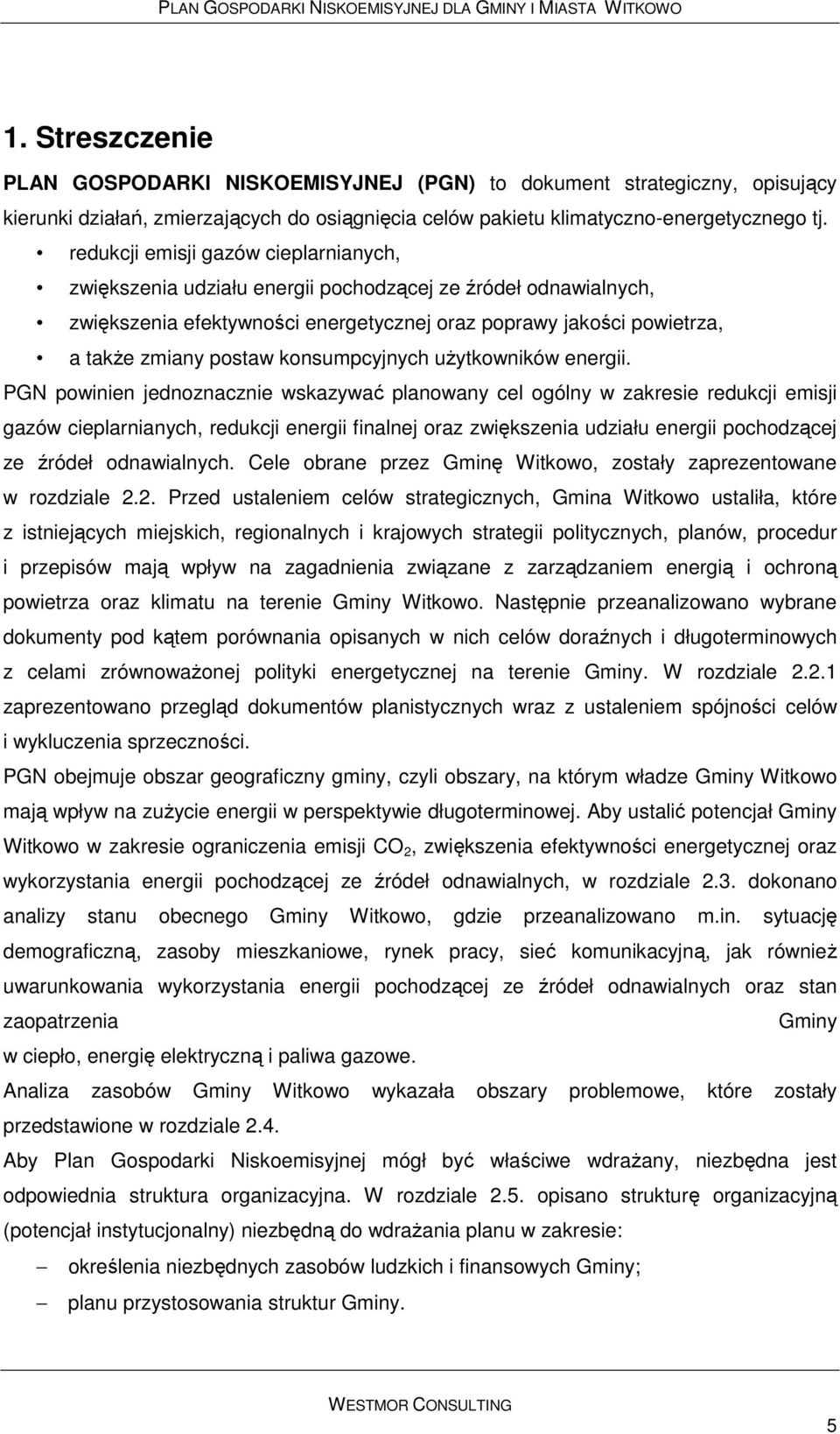 konsumpcyjnych użytkowników energii.