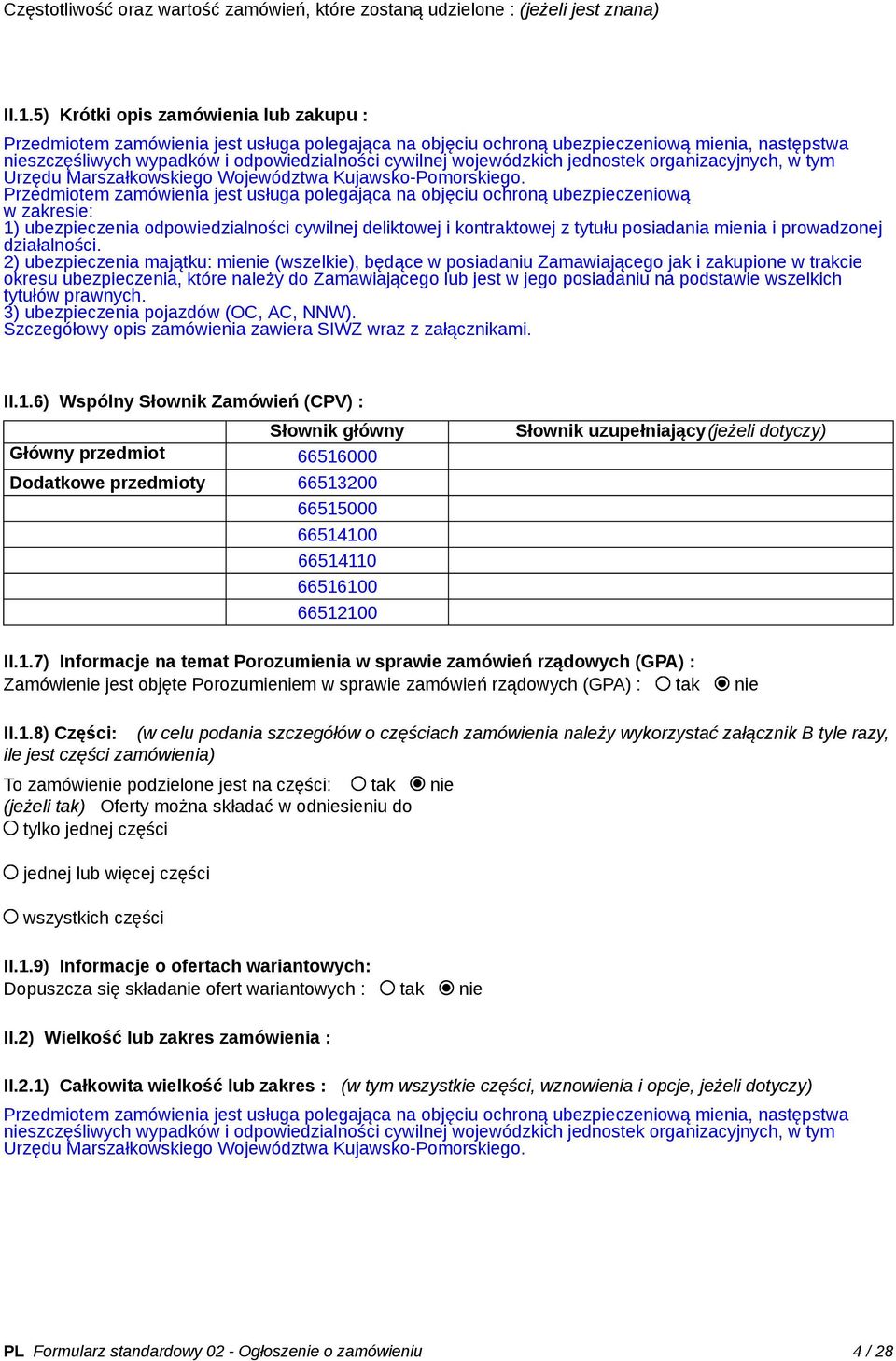 wojewódzkich jednostek organizacyjnych, w tym Urzędu Marszałkowskiego Województwa Kujawsko-Pomorskiego.