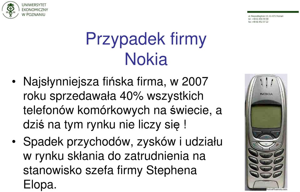 dziś na tym rynku nie liczy się!