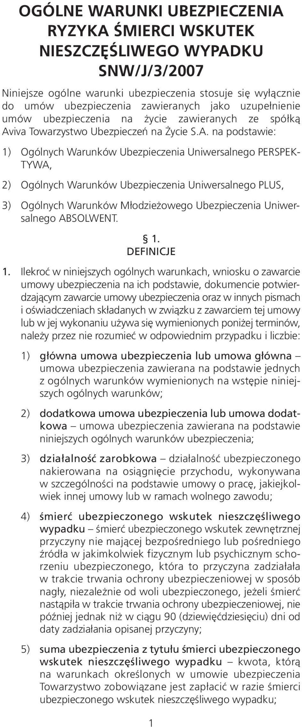 iva Towarzystwo Ubezpieczeń na Życie S.A.