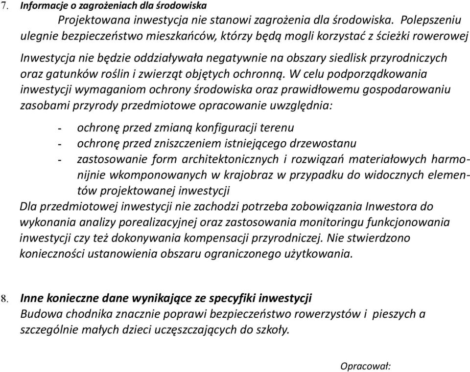 zwierząt objętych ochronną.