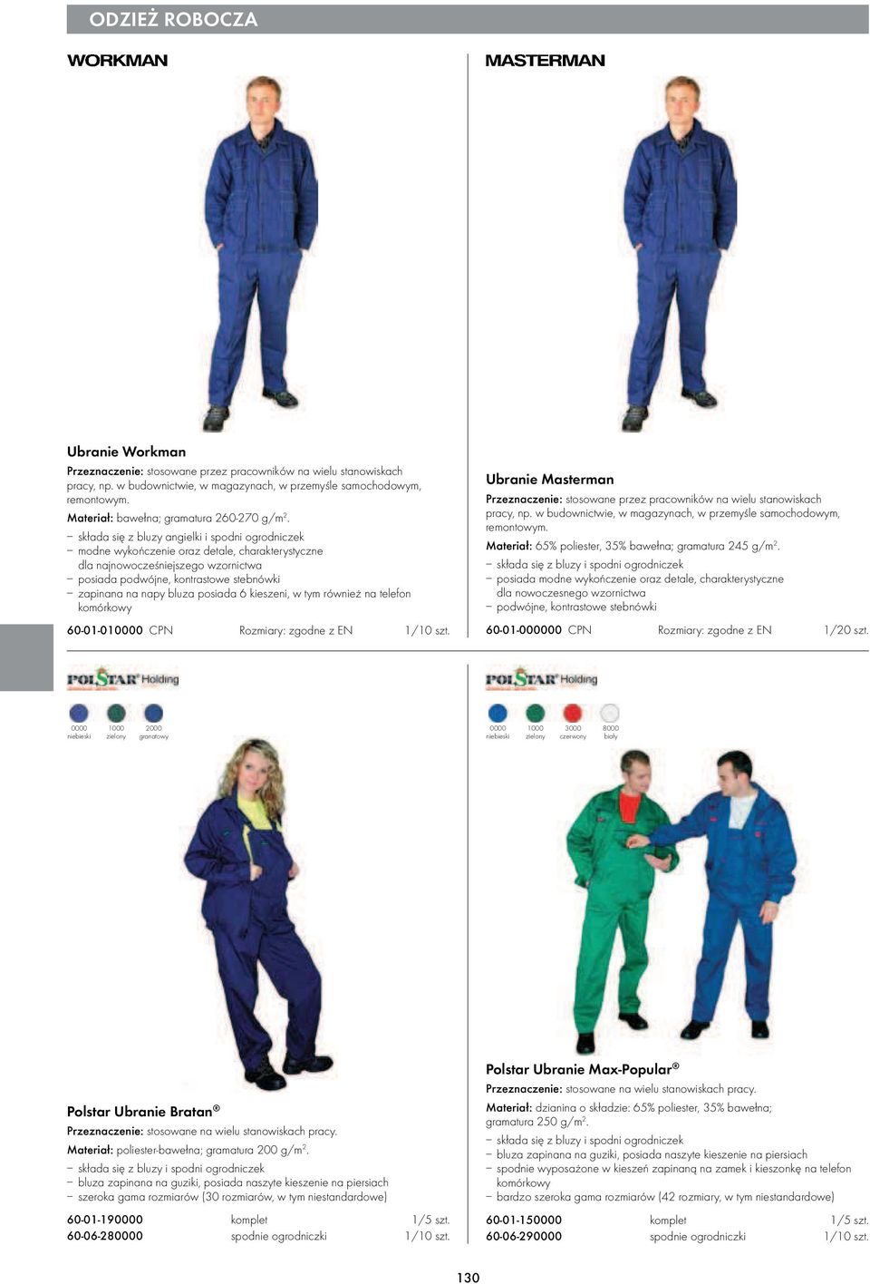 składa się z bluzy angielki i spodni ogrodniczek modne wykończenie oraz detale, charakterystyczne dla najnowocześniejszego wzornictwa posiada podwójne, kontrastowe stebnówki zapinana na napy bluza