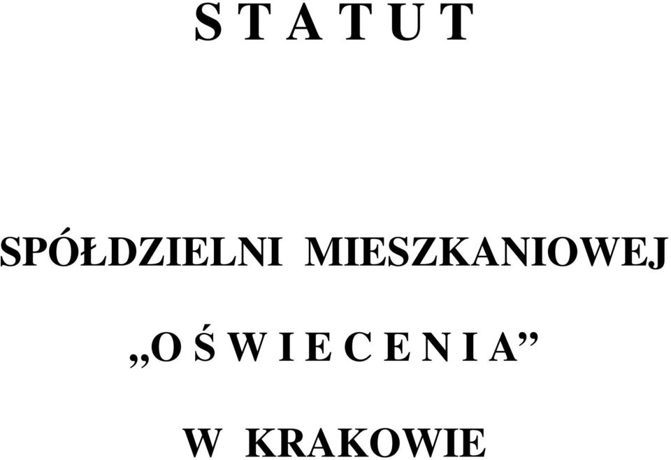 MIESZKANIOWEJ O