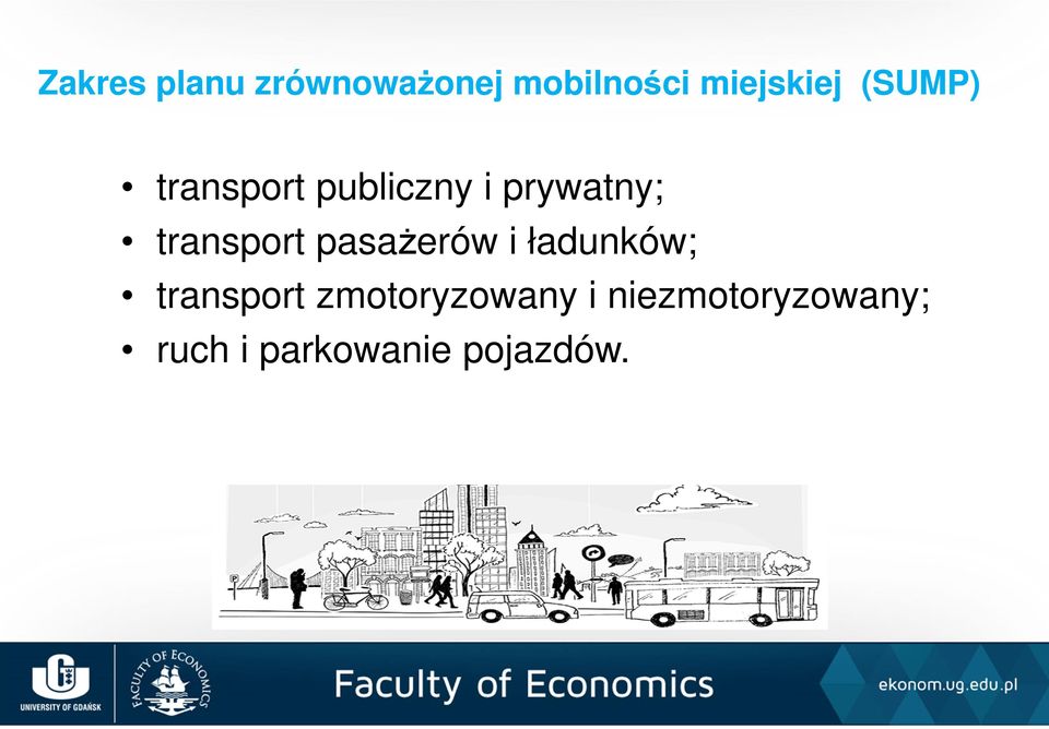 transport pasażerów i ładunków; transport