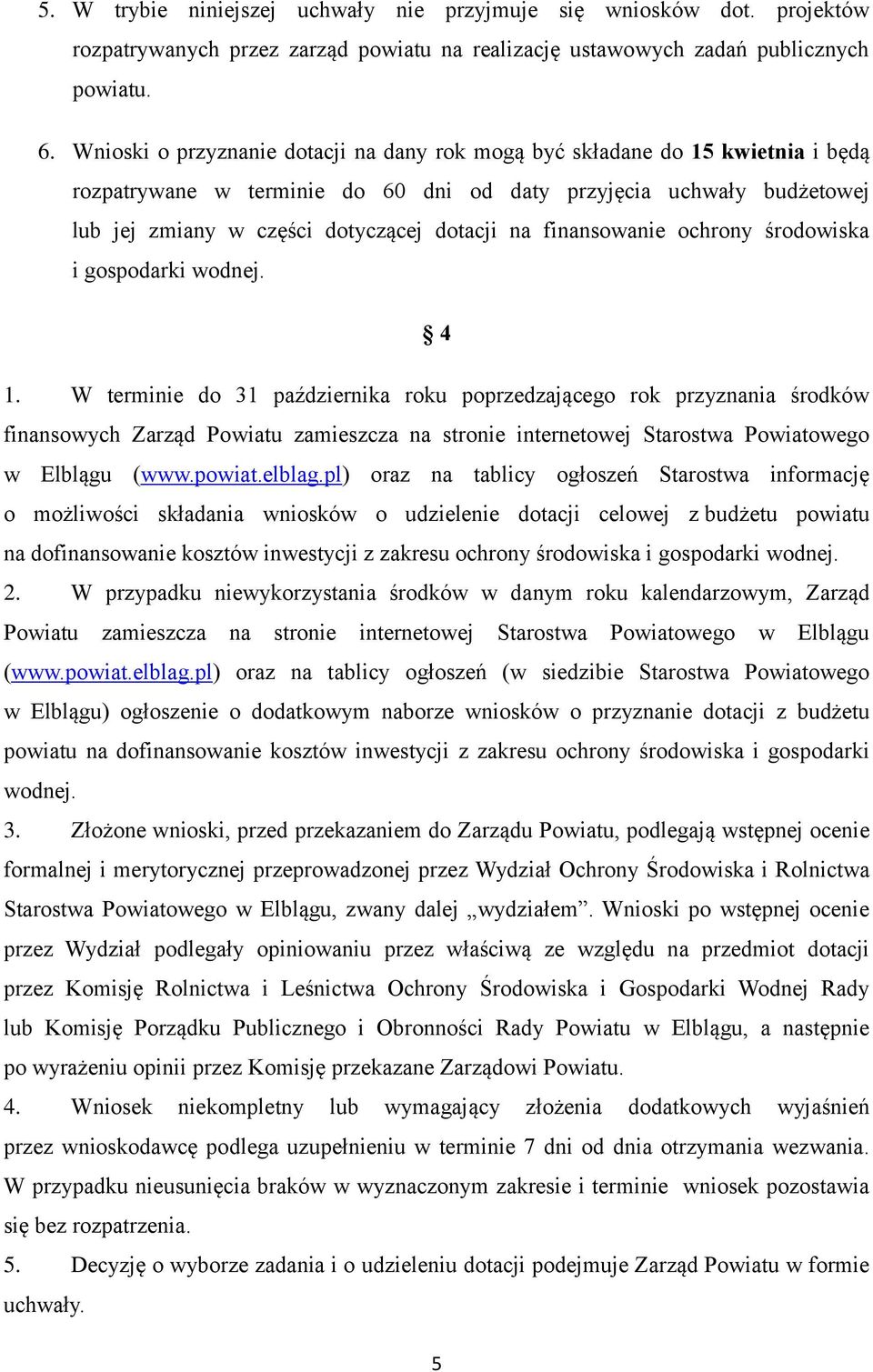 finansowanie ochrony środowiska i gospodarki wodnej. 4 1.