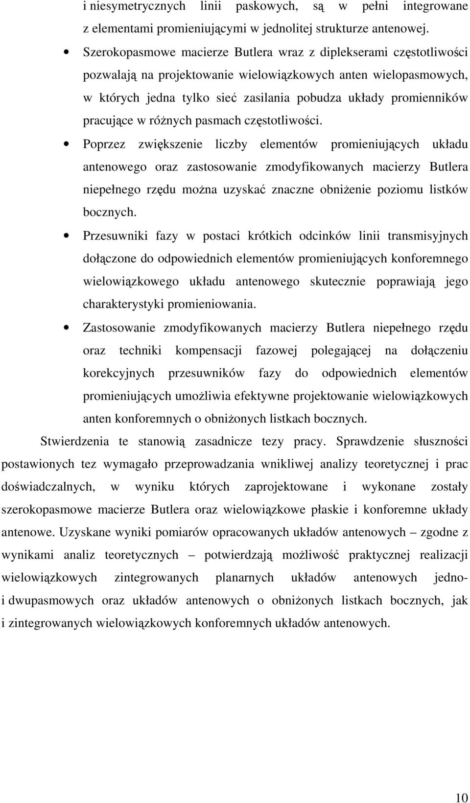 pasmach częstotliwości.