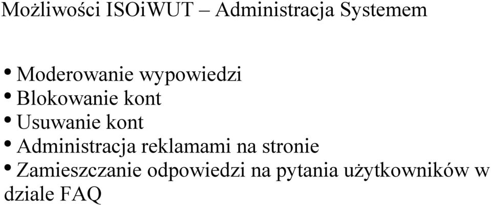 kont Administracja reklamami na stronie