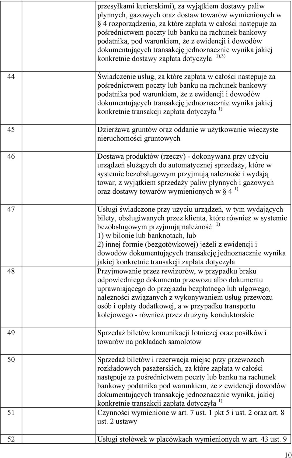 zapłata w całości następuje za pośrednictwem poczty lub banku na rachunek bankowy podatnika pod warunkiem, że z ewidencji i dowodów dokumentujących transakcję jednoznacznie wynika jakiej konkretnie