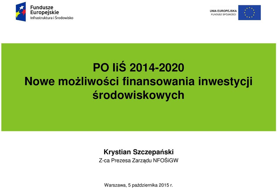 Podtytuł prezentacji Krystian Szczepański