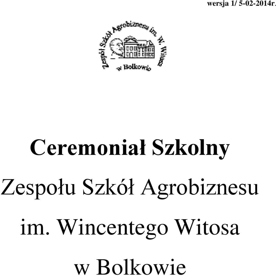 Zespołu Szkół