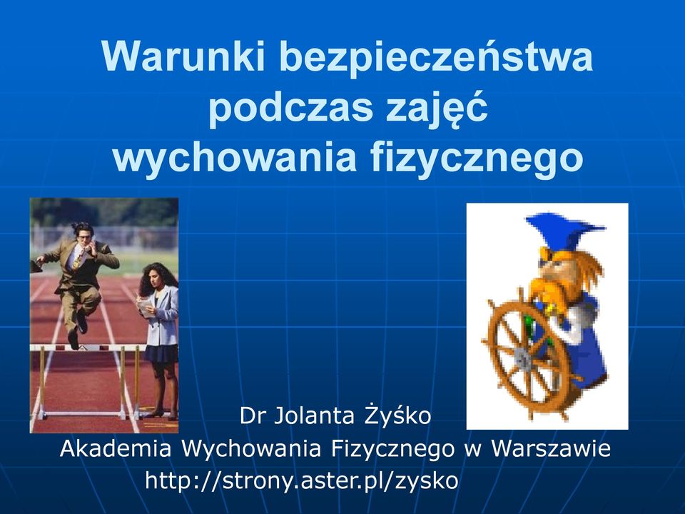 Fizycznego w Warszawie Akademia Wychowania