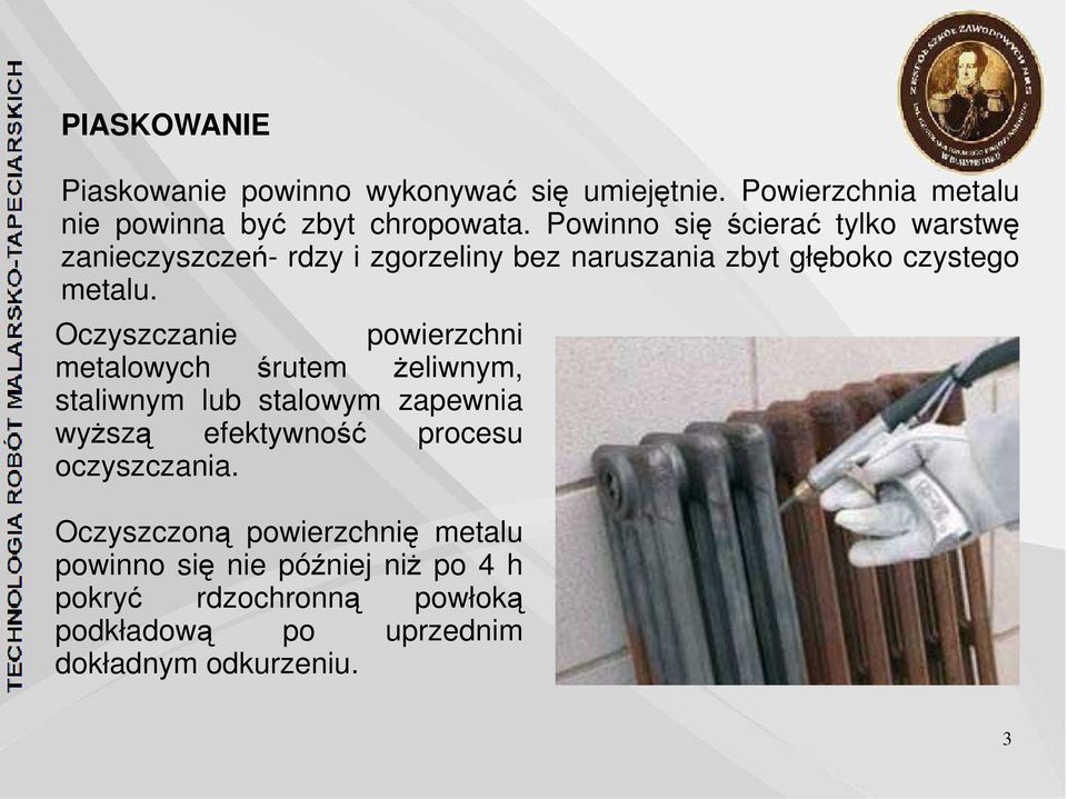 Oczyszczanie powierzchni metalowych śrutem żeliwnym, staliwnym lub stalowym zapewnia wyższą efektywność procesu