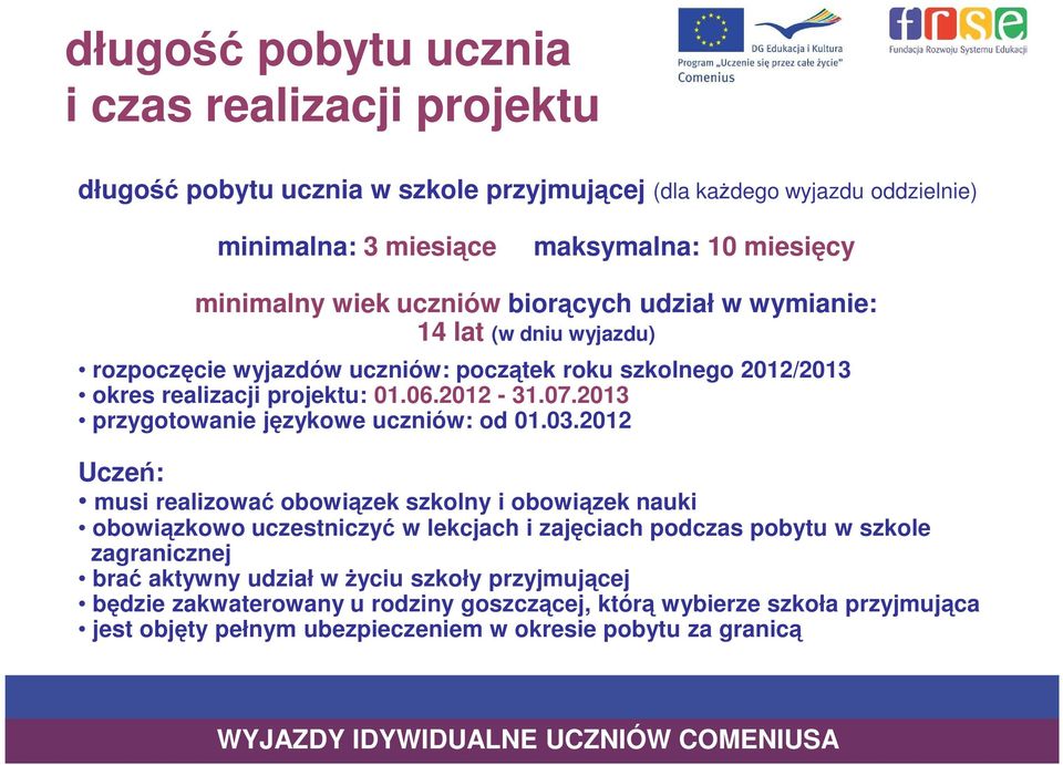 2013 przygotowanie językowe uczniów: od 01.03.