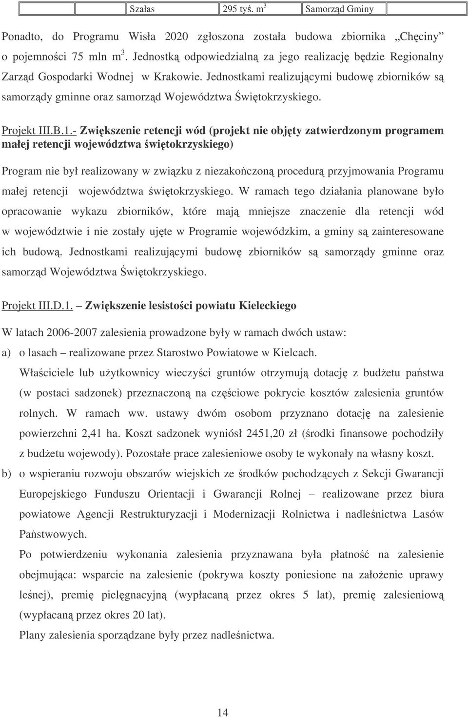 Projekt III.B.1.