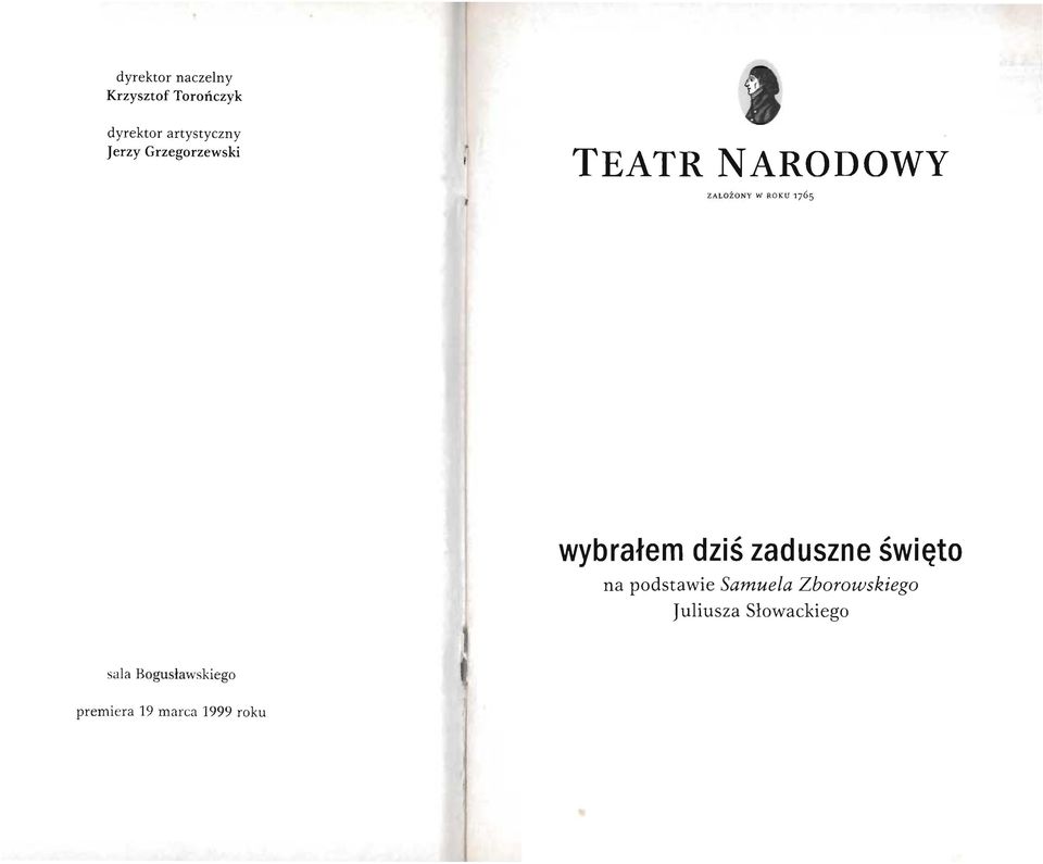 wybrałem dziś zaduszne święto na podstawie Samuela